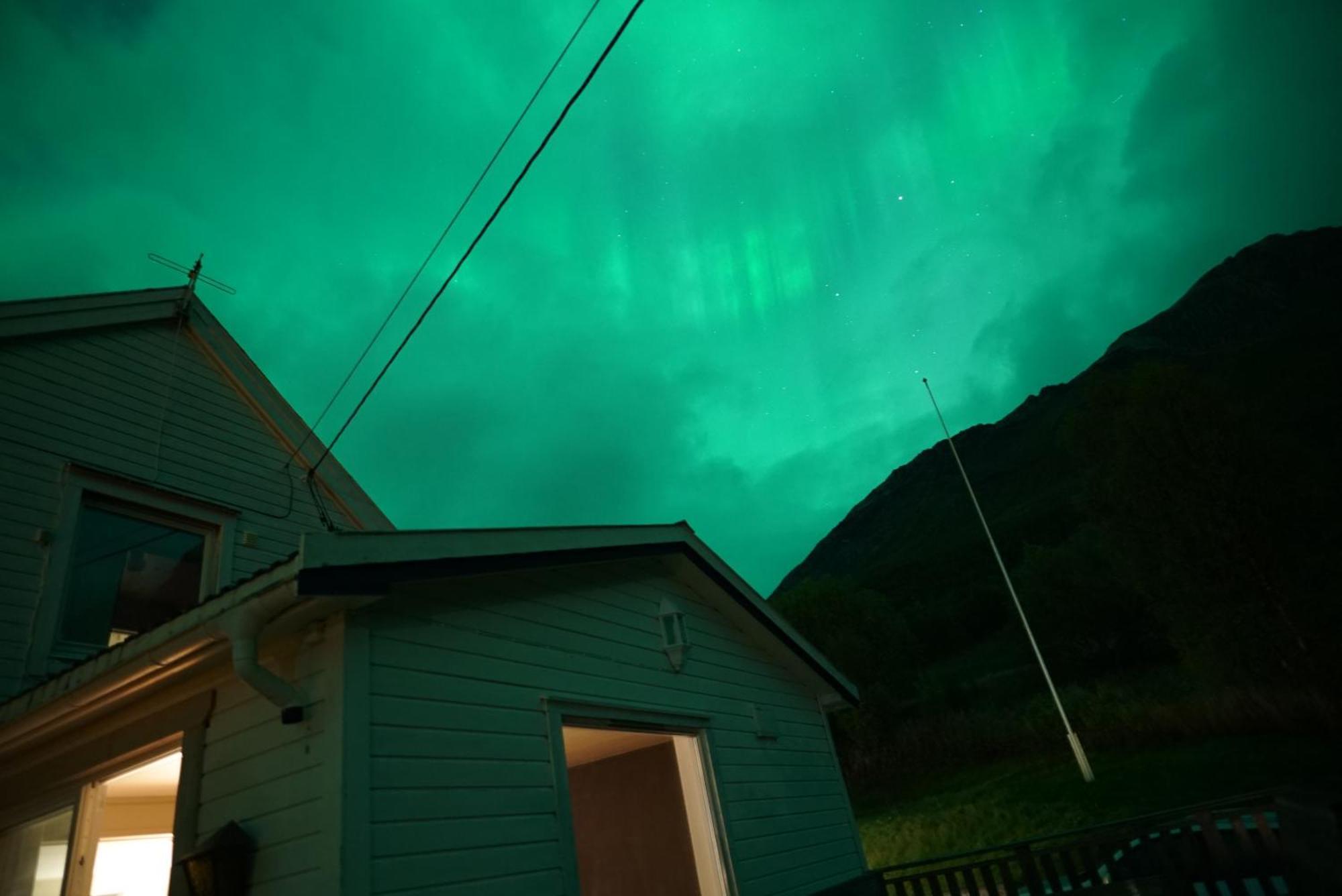 极光民宿northern Lights Laksvatn Экстерьер фото